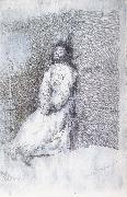 Francisco Goya Garrotted Man oil on canvas